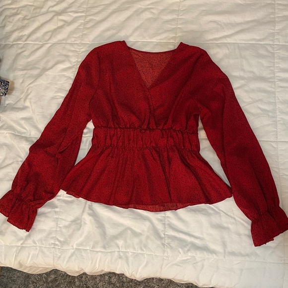 Red Blouse - Picture 1 of 1